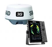 Simrad R2009 9" Radar with 3G Radar Dome