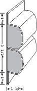 Small Double Dock & Post Bumper