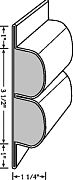 Small Double Dock & Post Bumper 9´