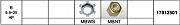 Solas 17012501 Solas Fixed Pressed In Prop Hardware Kits, Mercury Mercury 9.9-25HP