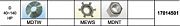 Solas 17014501 Solas Fixed Pressed In Prop Hardware Kits, Mercury Mercury/Mercruiser 60-V6