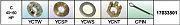 Solas 17033501 Solas Fixed Pressed In Prop Hardware Kits, Yamaha Yamaha 40-60HP