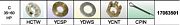 Solas 17063501 Solas Fixed Pressed In Prop Hardware Kits, Honda Honda 35-60HP
