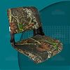 Springfield 1061020 Skipper Deluxe Molded Fold Down Seat - Seat With Cushions, Mossy Oak Breakup