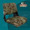 Springfield 1061021 Skipper Deluxe Molded Fold Down Seat - Seat With Cushions, Mossy Oak Duck Blind