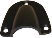 T&H Marine CS1DP Clam shell vent, Opening 9/16" H x 1 7/8" W, Base 2"x2"- Black