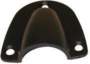 T&H Marine CSS1DP Clam shell vent, Opening 7/16" H x 7/8" W, Base 1 5/8"x1 1/2"- Black