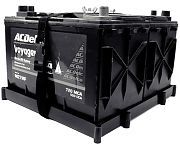 T&H Marine DBH27PDP Dual Group 27 Battery Tray