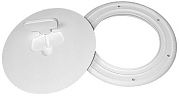 T&H Marine DPCAM62DP Cam Lock Deck Plates - 6" - Polar White
