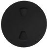 T&H Marine DPS81DP Sure-Seal Deck Plate - Screw Out - 8" Dia - Black