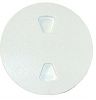T&H Marine DPS82DP Sure-Seal Deck Plate - Screw Out - 8" Dia - Polar White