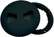 T&H Marine DPSLP41DP 4-1/4" Black Low Profile Twist Out Deck Plate