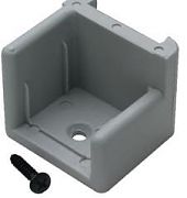 T&H Marine DS1RDP Pontoon Door Stop with Ribs for 1 1/4" tubing - Right Hinge