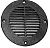 T&H Marine FD4DP Floor Drain / Vent Cover - for 4" Hole - Black
