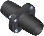 T&H Marine ILS750DP 3/4" Hose In-Line Scupper
