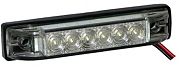 T&H Marine LED51800DP Slim Line Strip Light - 4" 6 White LED´s