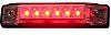 T&H Marine LED51803DP Slim Line Strip Light - 4" 6 Red LED