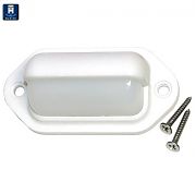T&H Marine LED51819DP Companion Way LED Light - White Plastic Bezel - 2 White LED