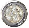 T&H Marine LED51827DP Puck Light - 3" Dia - 4 Warm White LEDs