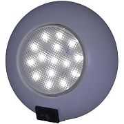 T&H Marine LED51829DP Surface Mount Dome Light w/Switch - 4" Dia - 15 Cool White LED