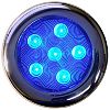 T&H Marine LED51832DP Puck Light - 4" Dia - 6 Blue LEDs
