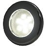 T&H Marine LED51847DP Recessed 3" LED Puck Flood Light - 3-Bezels - 6 White LEDs