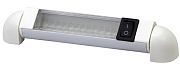 T&H Marine LED51857DP LED Rail Light w/Switch - Rotating - 6" L - 12 Cool White LED
