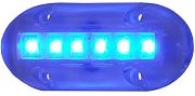 T&H Marine LED51867DP High Intensity Underwater LED Light - 180 Lumens - 6 Blue LED