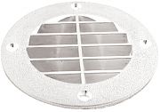 T&H Marine LV1FWDP Louvered Vent Cover - Wht