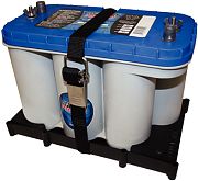 T&H Marine NBH31SSCOPT Optima Battery Holder Tray