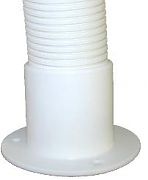 T&H Marine RF2DP Rigging Flange, fits 2" Rigging Hose, White