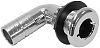 T&H Marine TH1290CPDP 1-1/8" 90 Degree Chrome Plated Thru Hull