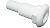 T&H Marine TH652DP 5/8" Straight White Thru Hull Fitting