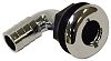 T&H Marine TH7590CPDP 3/4" 90 Degree Chrome Plated Thru Hull