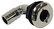 T&H Marine TH7590CPDP 3/4" 90 Degree Chrome Plated Thru Hull
