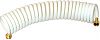 T&H Marine WDHBR25WBDP White Coiled Wash Down Hose 25´