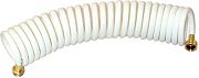 T&H Marine WDHBR25WBDP White Coiled Wash Down Hose 25´