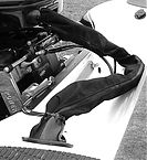 T&H Marine ZRS1DP Zip Rigging Sleeve 48" Black