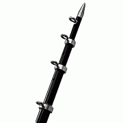 Taco 15´ Black/Silver Outrigger Poles - 1-1/8" Diameter