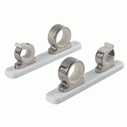 Taco 2-ROD Hanger with Poly Rack - Polished Stainless Steel