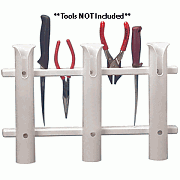 Taco 3-ROD Poly Rod Rack - White