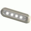 Taco 4-LED Deck Light - Flat Mount - White Housing