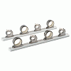 Taco 4-ROD Hanger with Poly Rack - Polished Stainless Steel