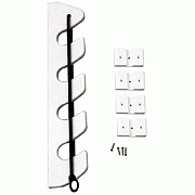 Taco 4-ROD Poly Bungee Rod Holder Rack - White