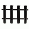 Taco 4-ROD Poly Rod Rack - Black