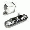 Taco Stainless Steel Adjustable Reel Hanger Kit with Rod Tip Holder - Adjusts From 1.875" - 3.875"