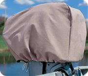 Taylor Made 19" x 14" x 27" Outboard Motor Cover  Gray - Clearance