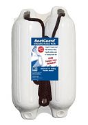 Taylor Made 310162P BoatGuard Fender 2-Pack 6" x 22" - White with Black Rope