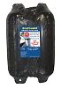 Taylor Made 31016B2P BoatGuard Fender 2-Pack 6" x 22" - Black with Black Rope