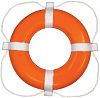 Taylor Made 363 20´´ Orange with White Rope Vinyl Coated Life Ring